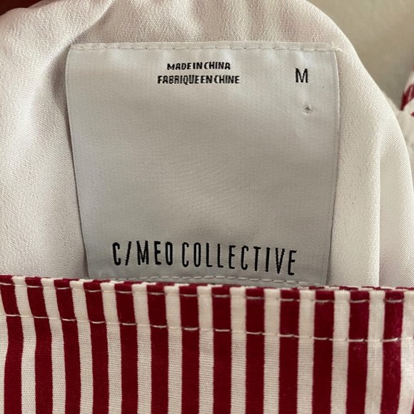 C/MEO Collective Red & White Striped Dress - Picture 7 of 7